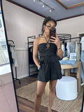 The Blair Noir Romper