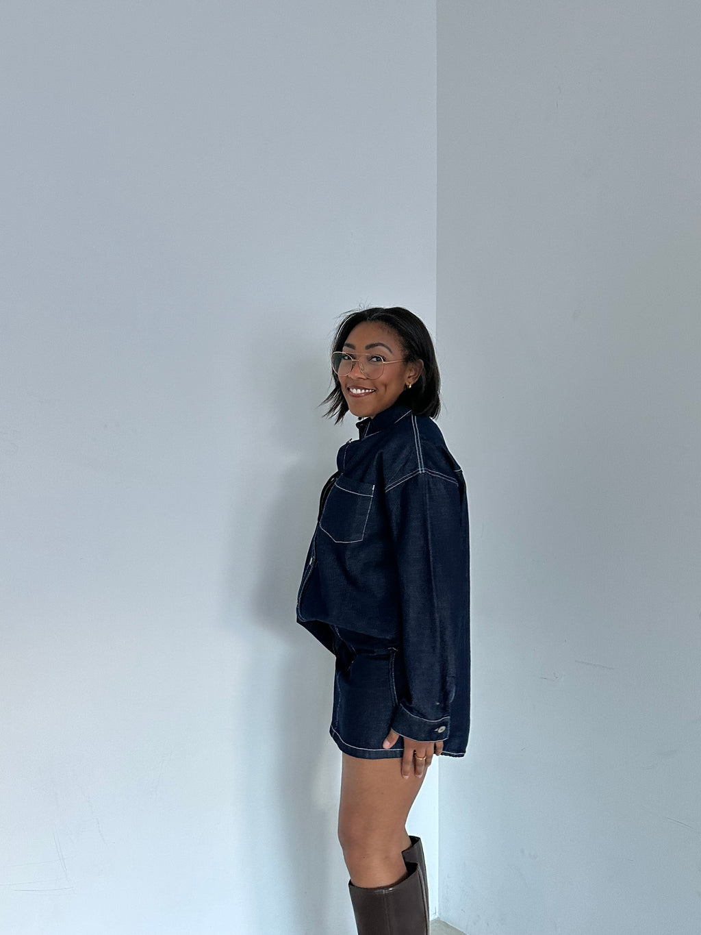 Luxe Muse Denim Set