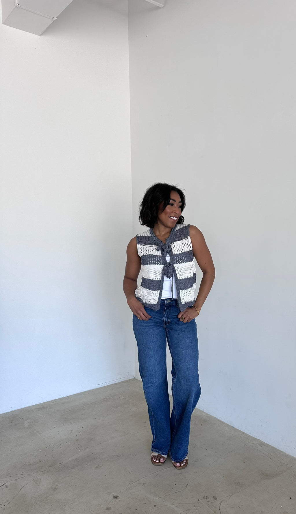 Sloane Muse Tie Vest