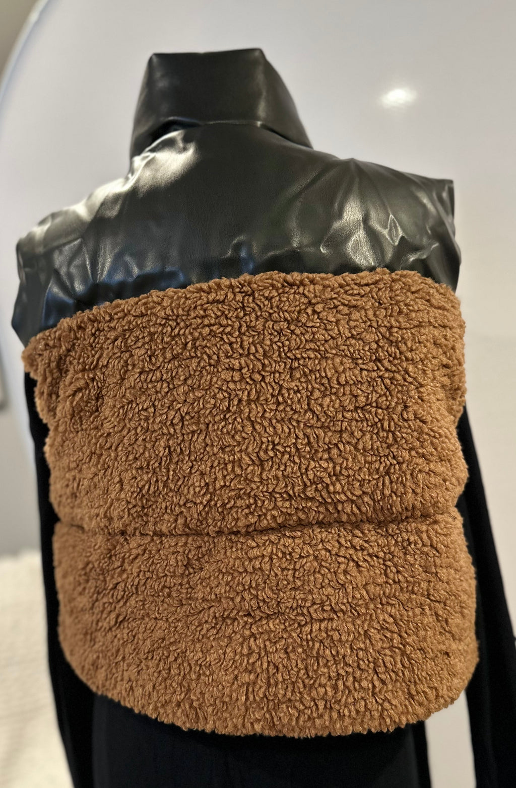 Lexi Mocha Sherpa Vest