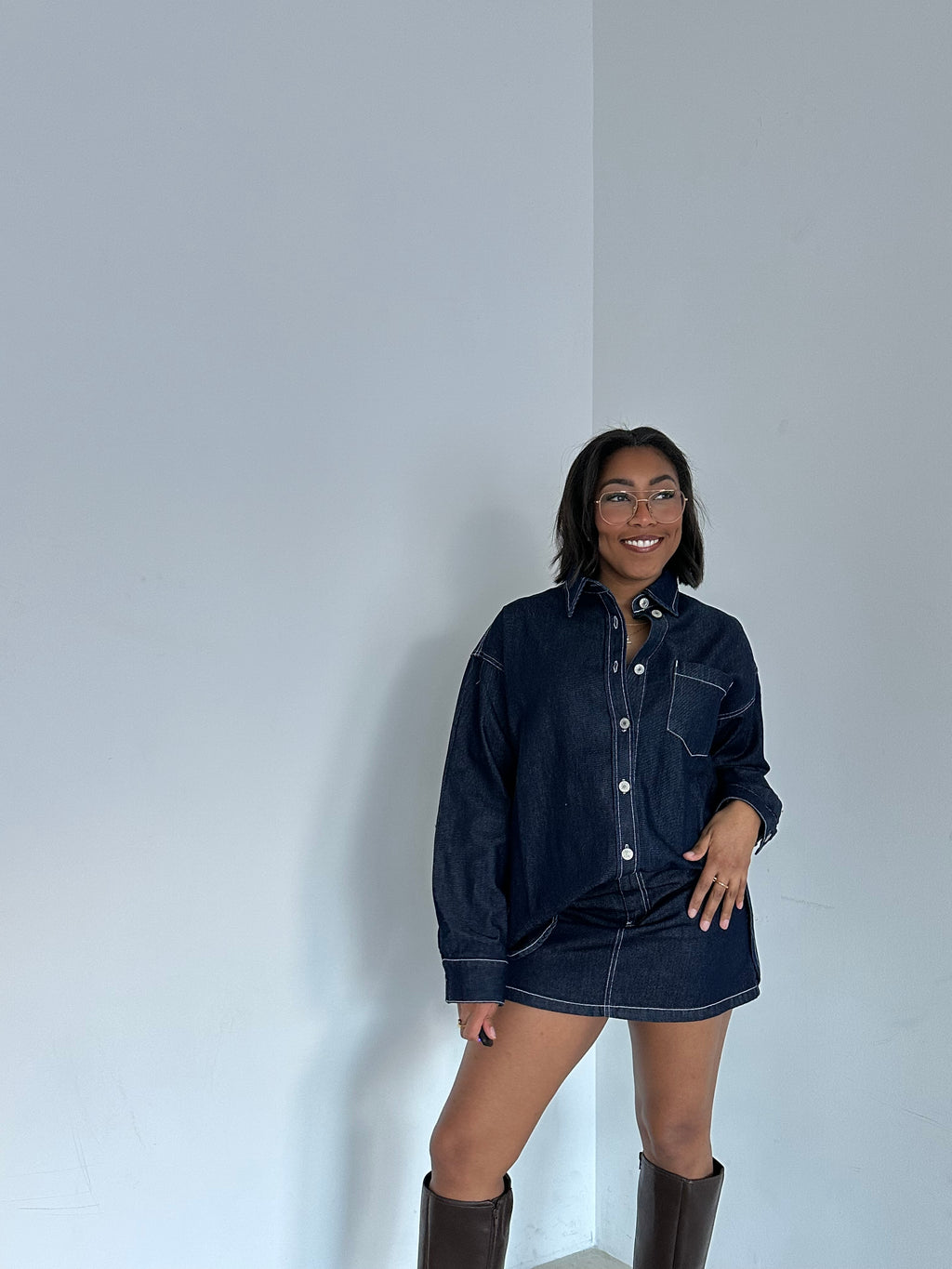 Luxe Muse Denim Set