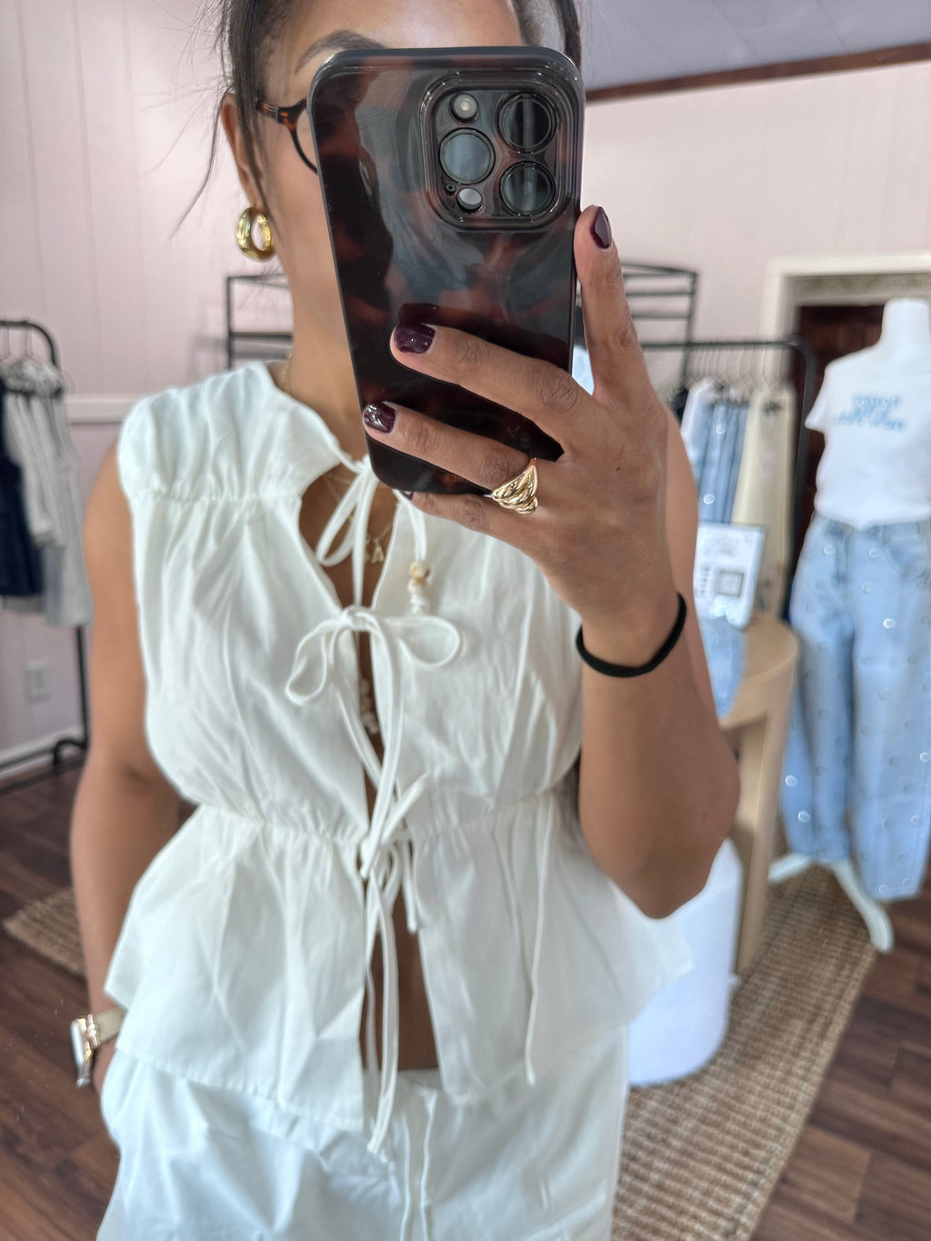 In Positano Tie Front Set