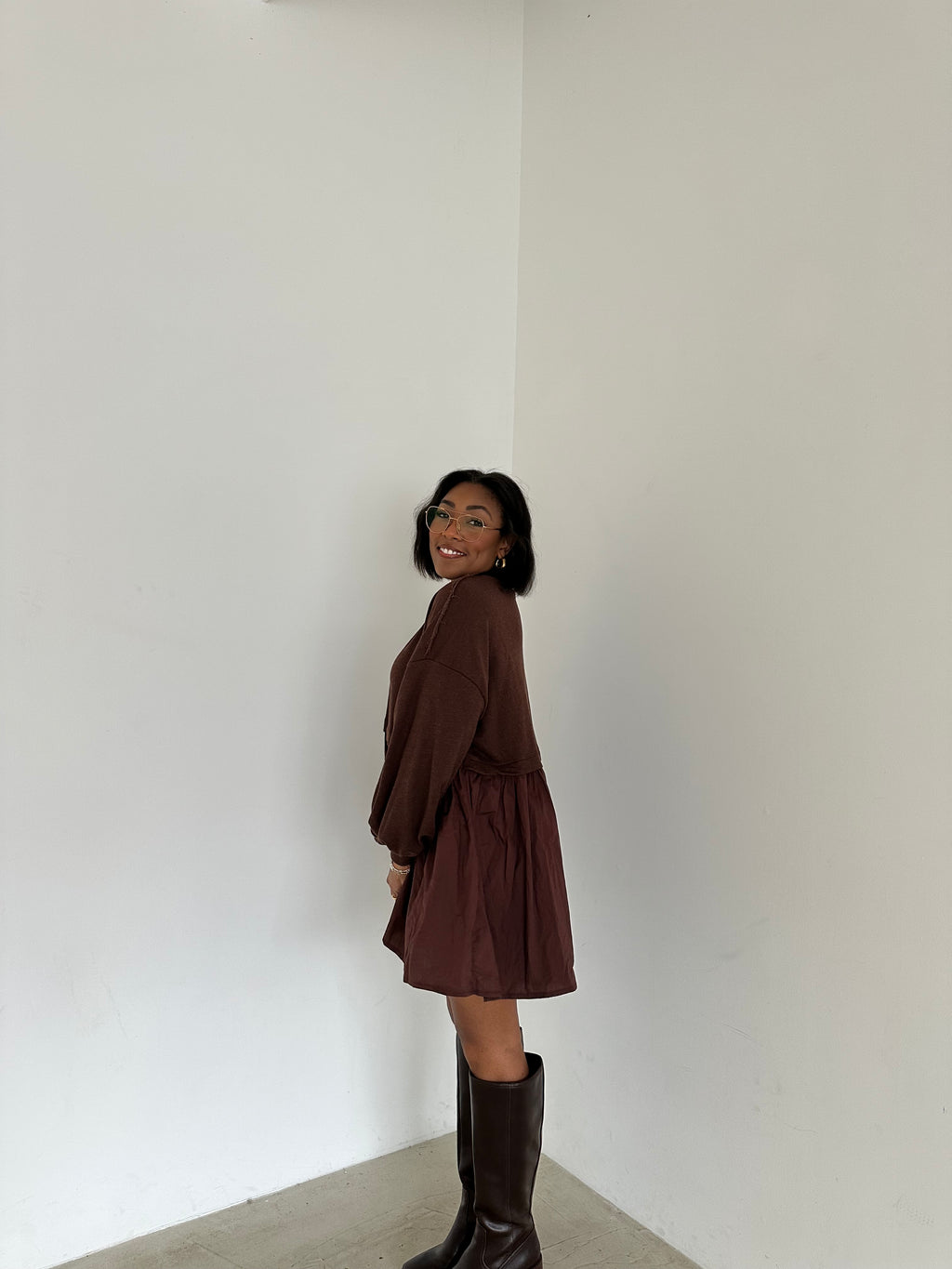 The Cocoa Flow Mini Dress