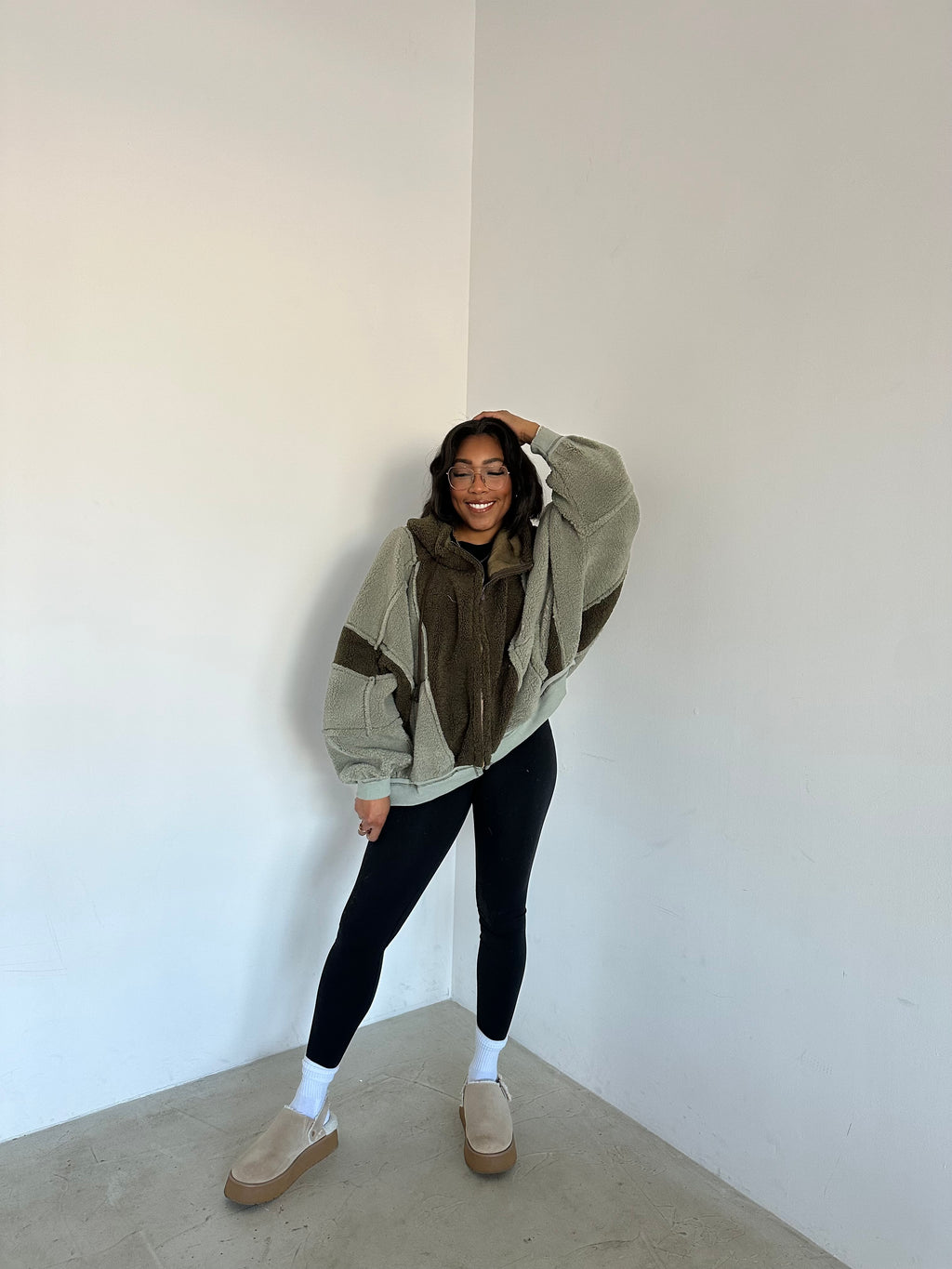 Alpine Drift Sherpa Hoodie