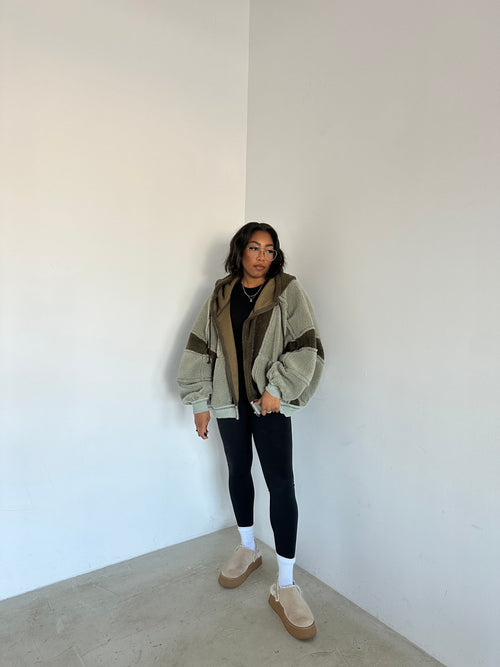 Alpine Drift Sherpa Hoodie