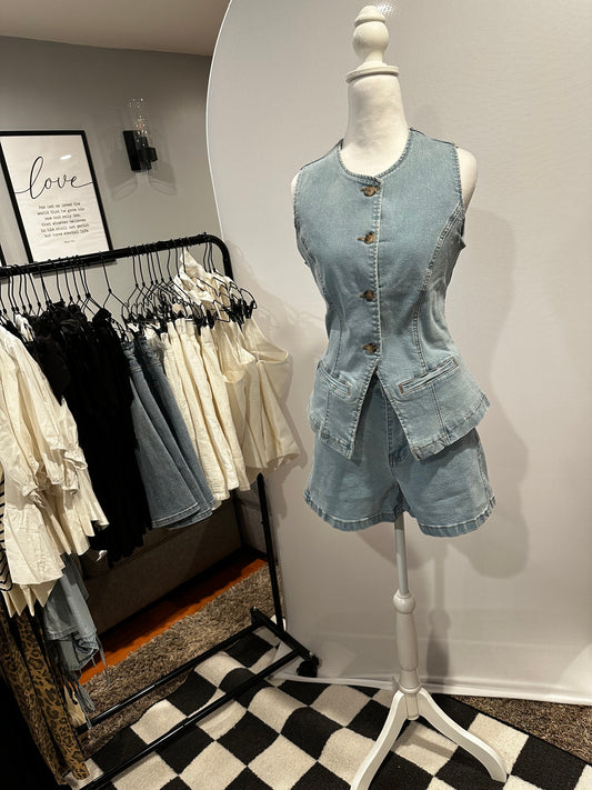 Boss Babe Denim Set