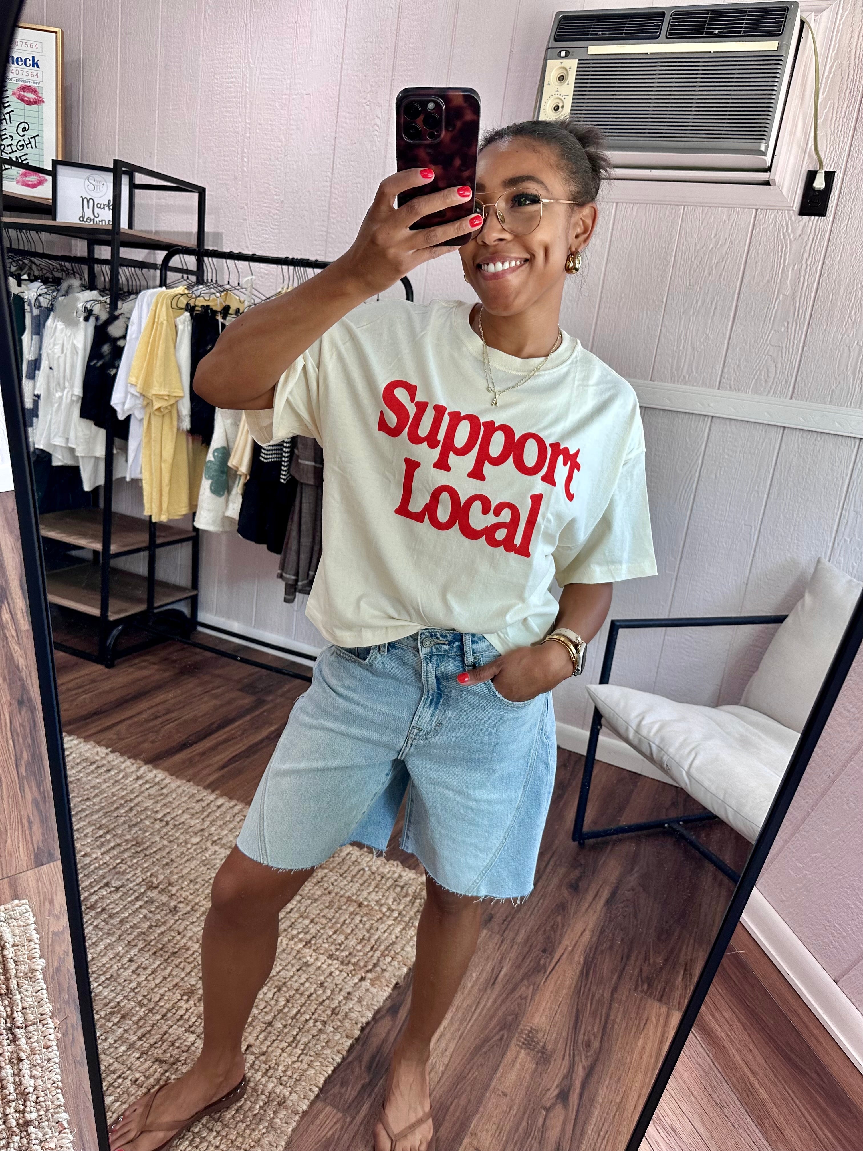 RESTOCK**Support Local Graphic Tee