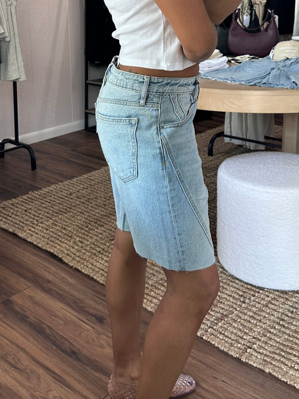 Courtney Baggy Denim Jort