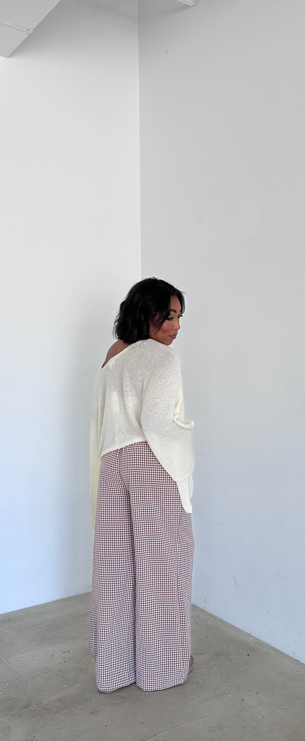 The Rowan Gingham Pants