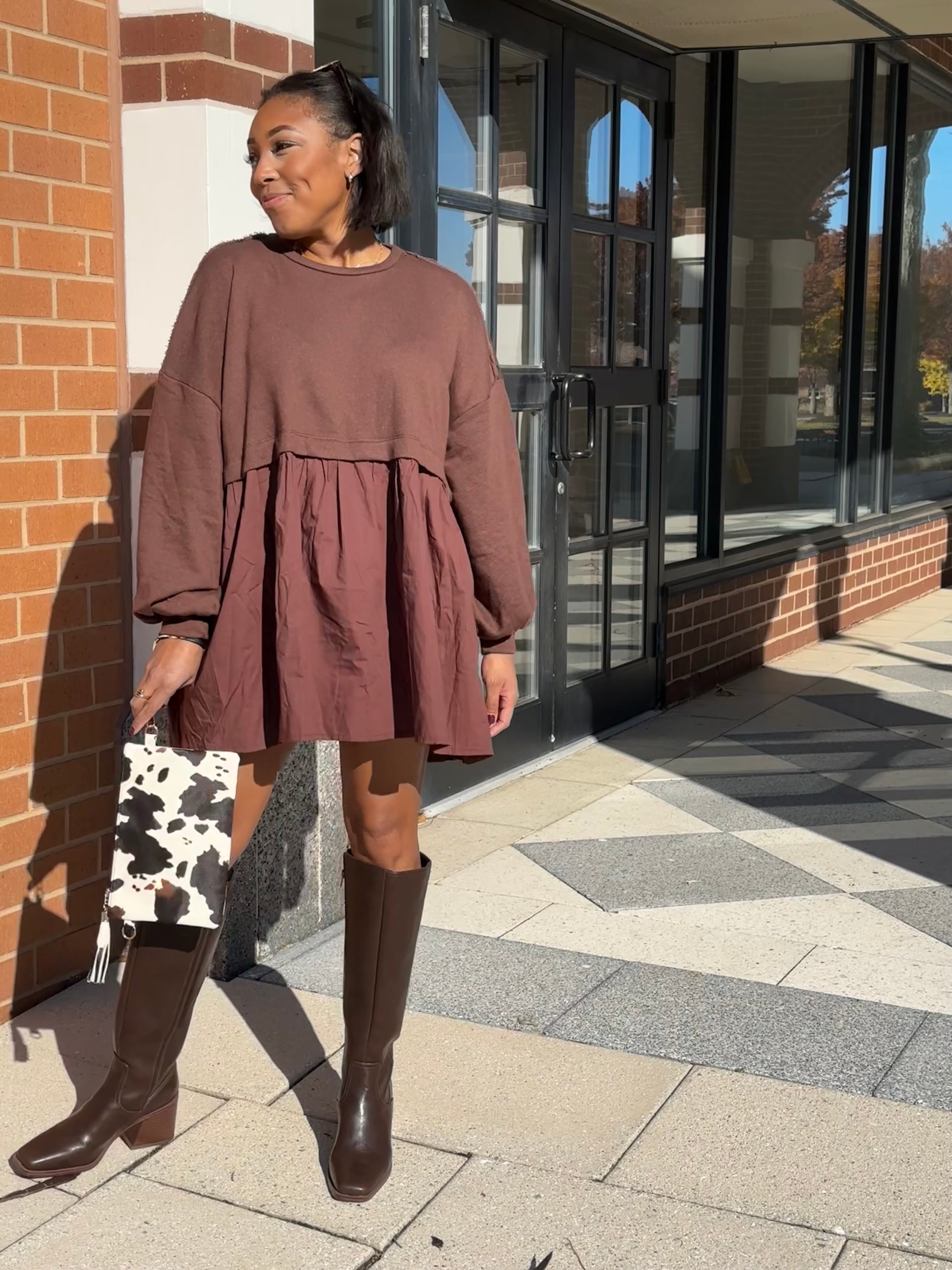 The Cocoa Flow Mini Dress