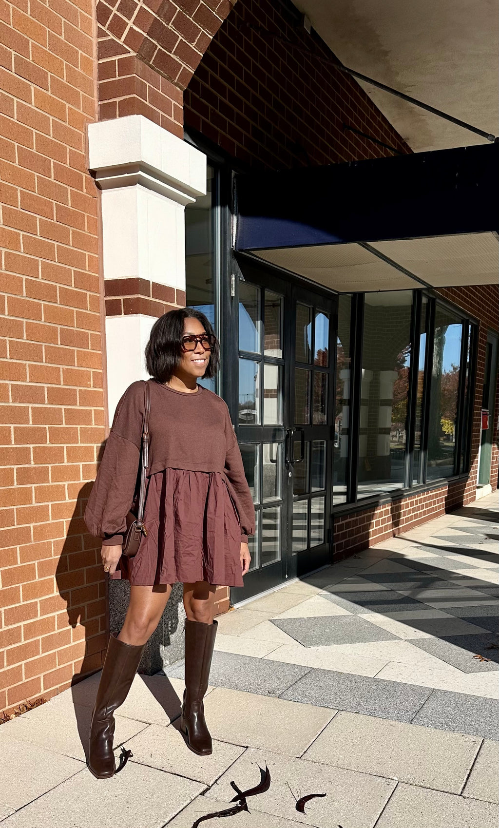 The Cocoa Flow Mini Dress