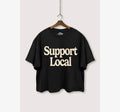 Support Local Graphic Tee - Black