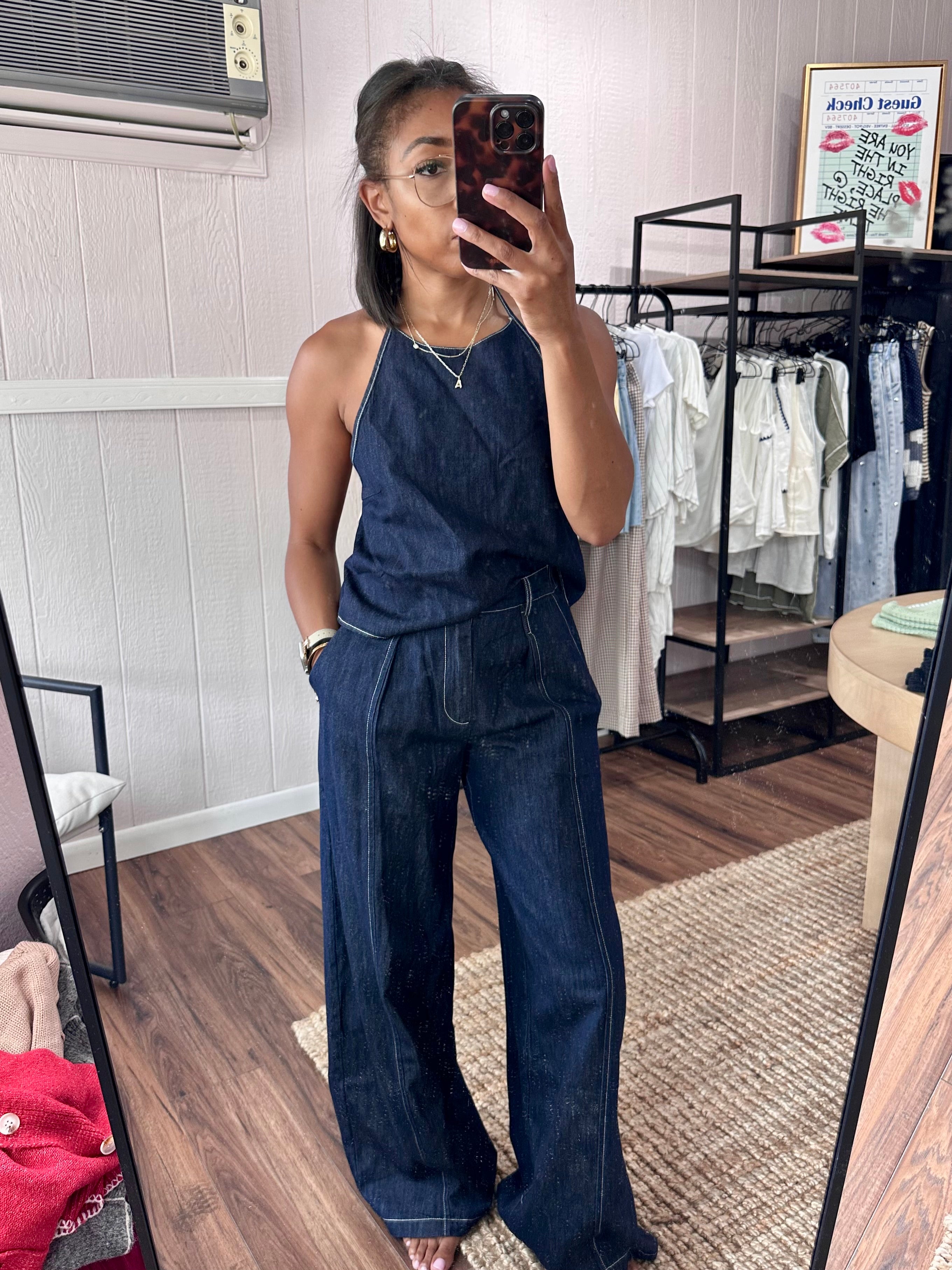 The Chelsea Denim Set