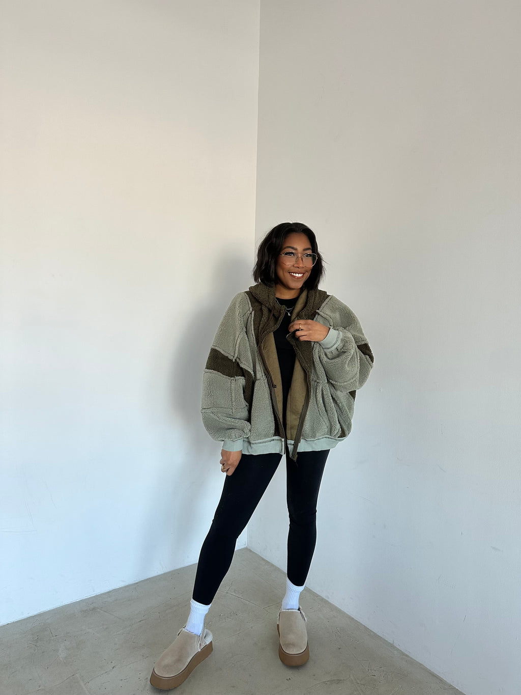 Alpine Drift Sherpa Hoodie