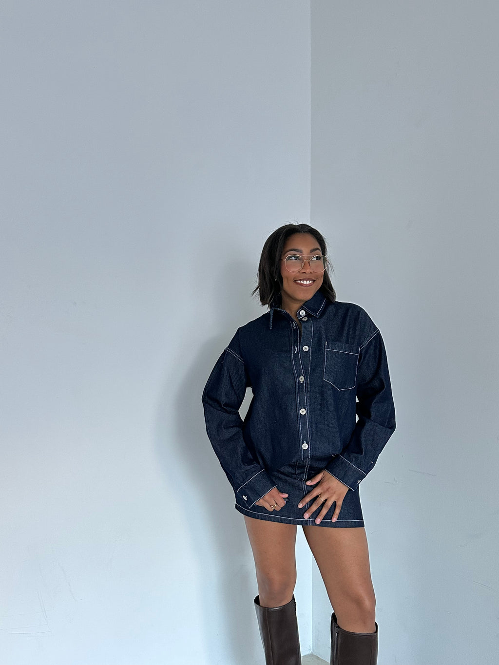 Luxe Muse Denim Set