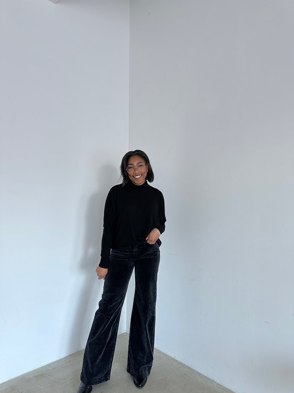 Winter Ease Straight-Leg Corduroy pants