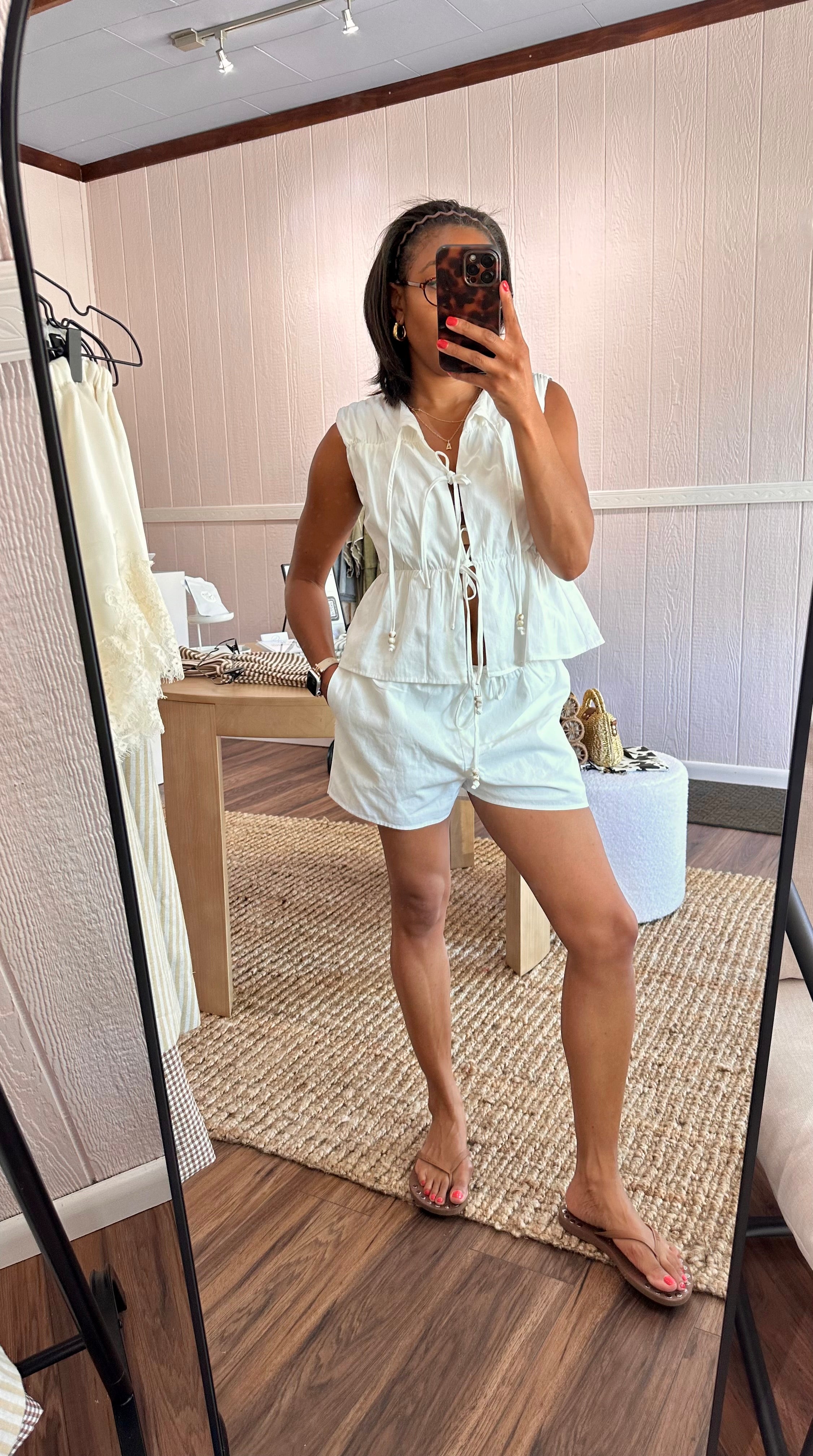 In Positano Tie Front Set