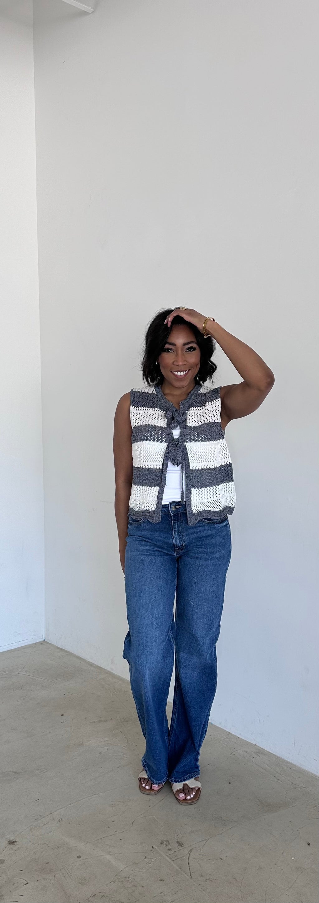 Sloane Muse Tie Vest