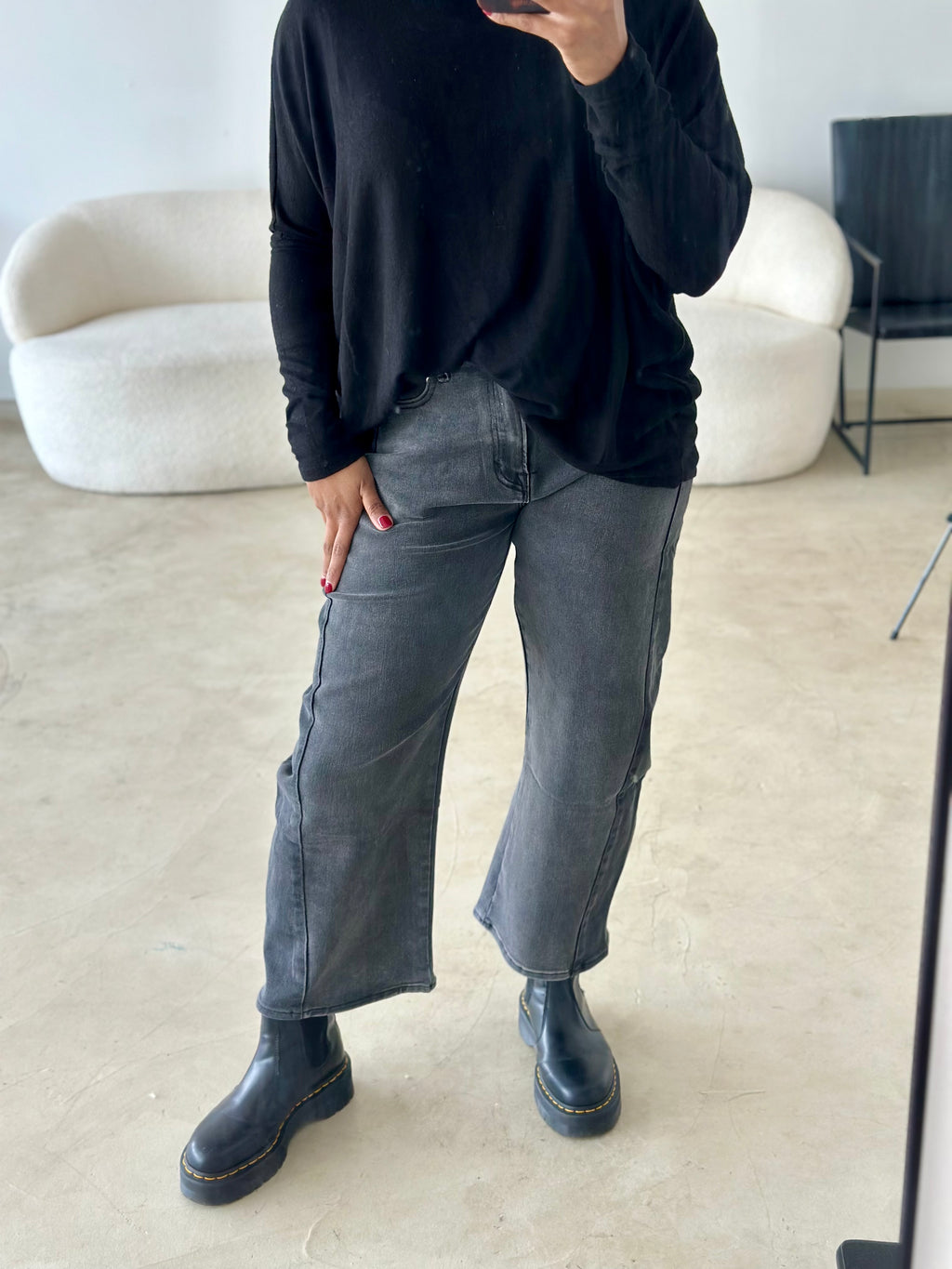 The Charcoal City Jean