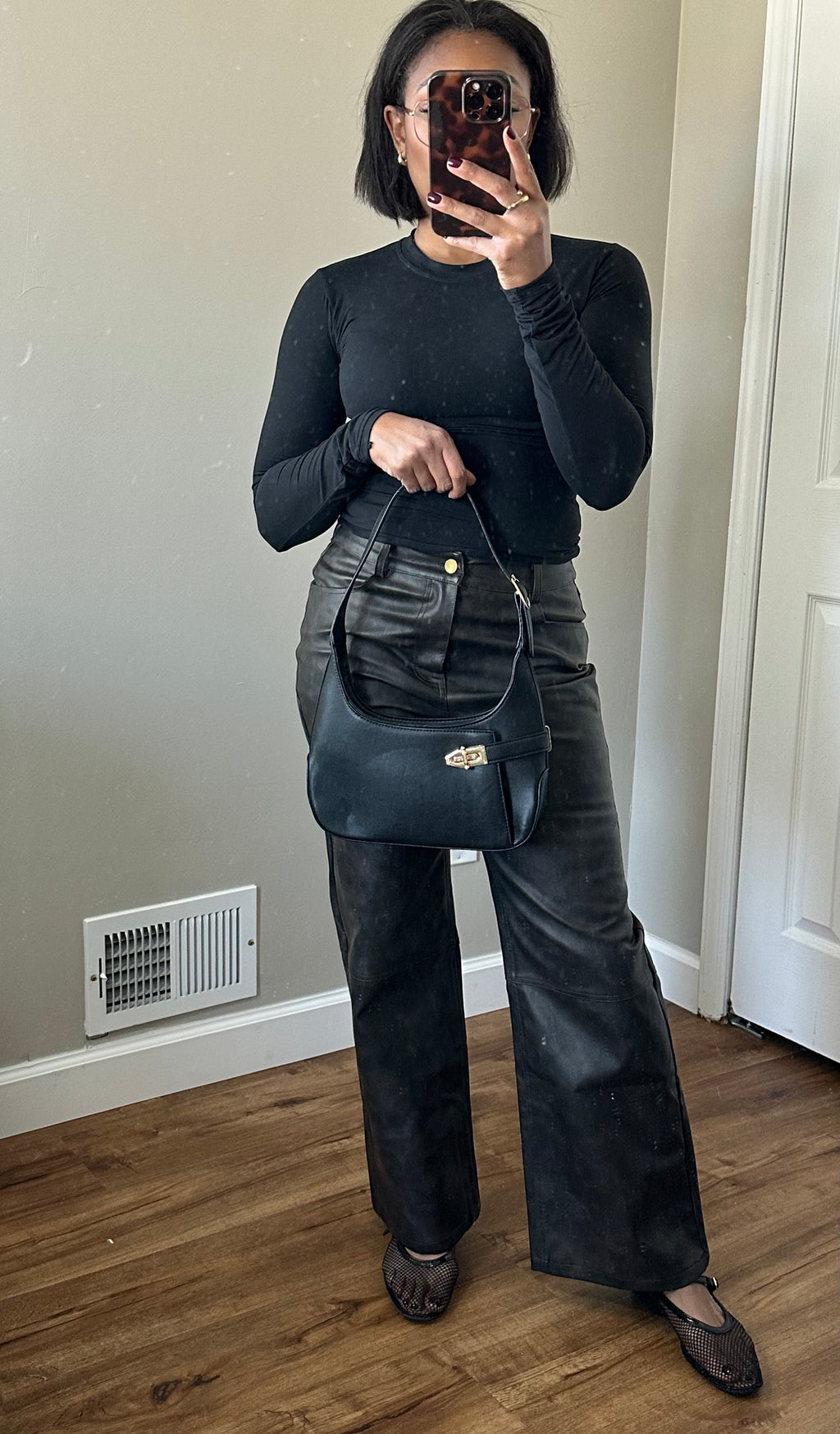 The Luxe Lock Shoulder Bag