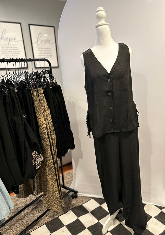 Just Vibes - Vest/Pant Set