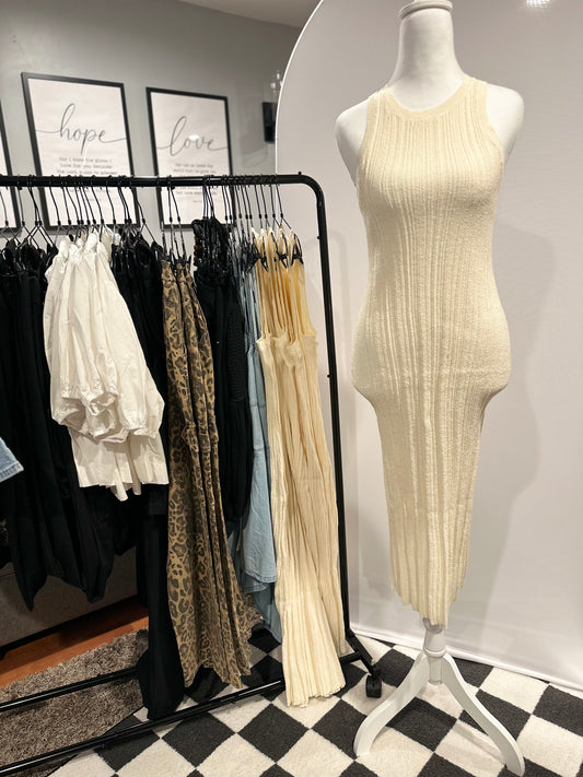 Golden Hour Knit Dress