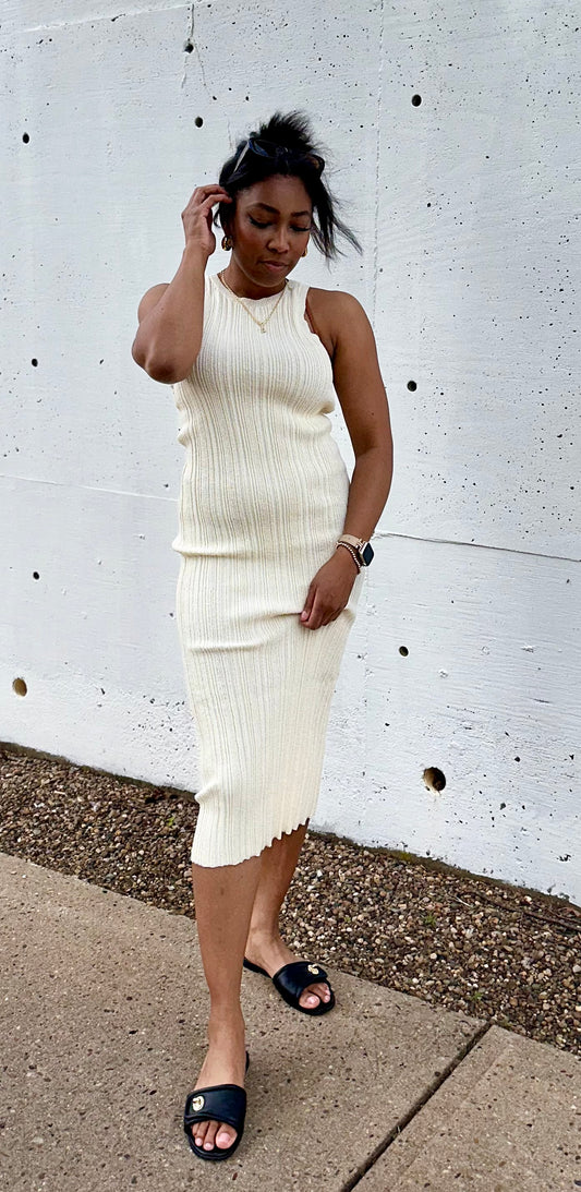 Golden Hour Knit Dress